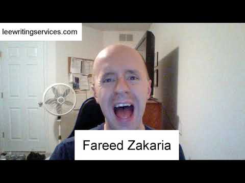 How to Pronounce Fareed Zakaria