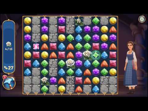 Beauty and the Beast Perfect Match Level 152 - NO BOOSTERS 👸👸👸
