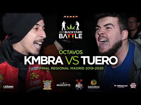 KMBRA vs TUERO. 8vos. Final Regional Madrid 2020. 420 Backyard Battle