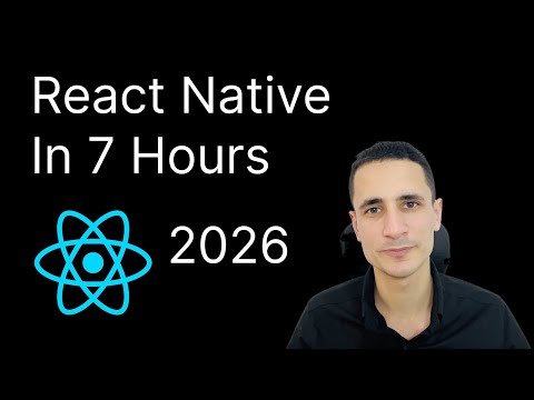 React Native Tutorial for Beginners in 2026 | Build a Android & iOS Apps