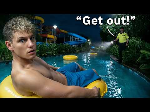 I Tested Waterparks AFTER Midnight!