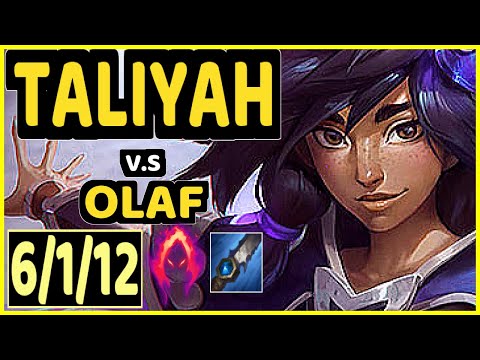 SYBOL (TALIYAH) vs OLAF - 6/1/12 KDA JUNGLE CHALLENGER GAMEPLAY - OC