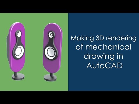 Introduction to AutoCAD 3d modelling and interface