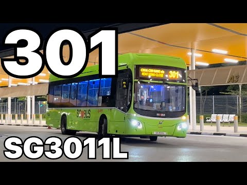 [SMRT] Cameo! | SG3011L | Choa Chu Kang Feeder Service 301 - Volvo B5LH MCV Evora