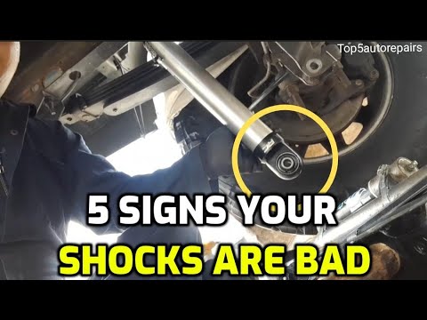 5 SIGNS OF BAD SHOCK ABSORBER