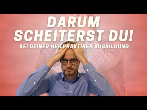 😢 5 Gründe warum Deine Heilpraktiker für Psychotherapie Ausbildung scheitert!
