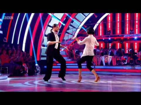 Jay and Aliona 'Jive'  On The Strictly Launch Show.