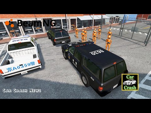 Jump Car! Jumping Over Cars! Epic destruction #6-BeamNG Drive Car Crash News!