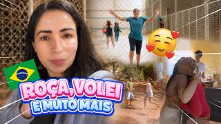LEVEI MINHAS ROUPAS PRA ROÇA PRO BAZAR DA MINHA TIA + ÚLTIMOS MOMENTOS NA ROÇA + SISTER NO VÔLEI!