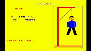 Hangman (Salamander) for the BBC Micro