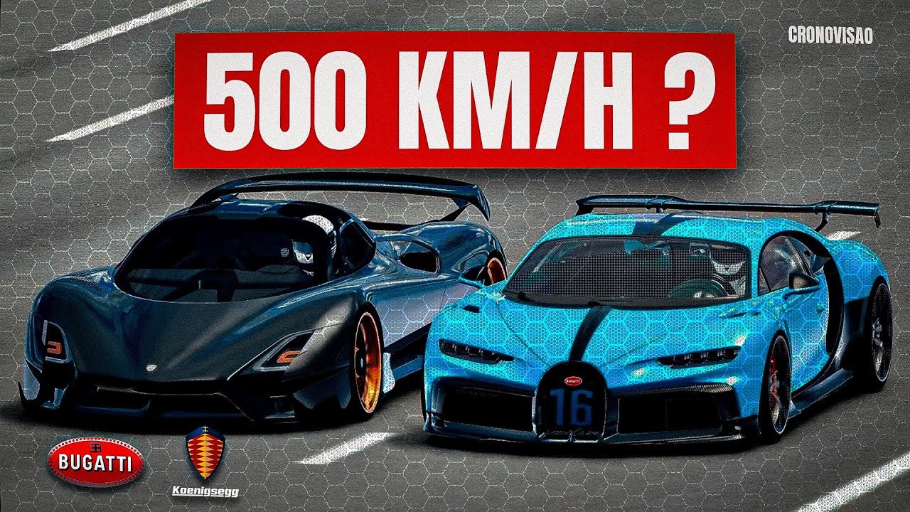 Bugatti vs Koenigsegg, Qual é o MELHOR hipercarro  e POR QUÊ !
