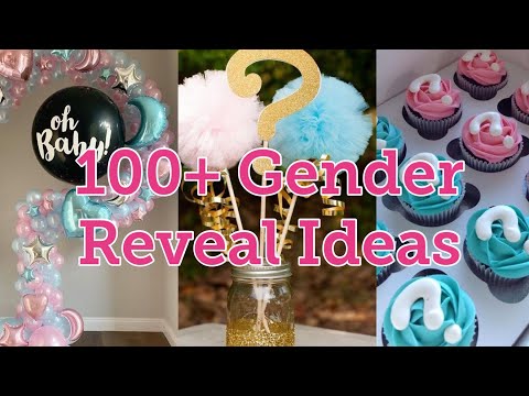 100+ Gender Reveal Baby Shower Ideas/DIY Decor, Treats, and Much More!!