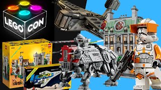 LEGO CON 2022 OVERVIEW | INSANE LEGO SET REVEALS & MORE!!