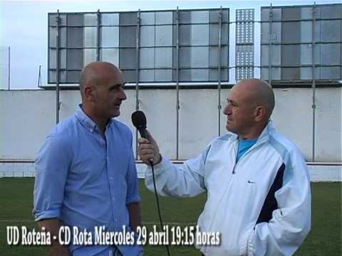 El Derbi que vale un ascenso UD Roteña   CD Rota Entrevista a Javi Zafra