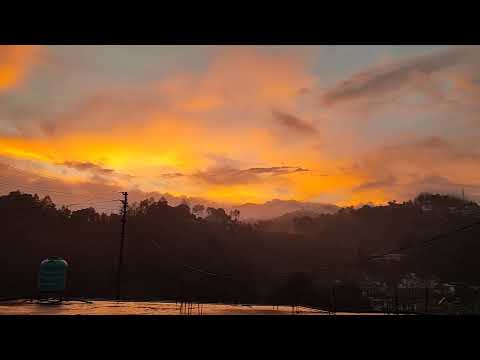 Eye soothing reddish dusk 🌆 #dusktilldawn