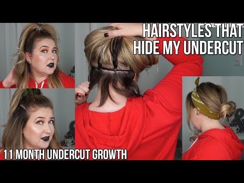 HOW I STYLE EXTENSIONS TO HIDE MY UNDERCUT | GROWING OUT MY UNDERCUT FOR 11 MONTHS!