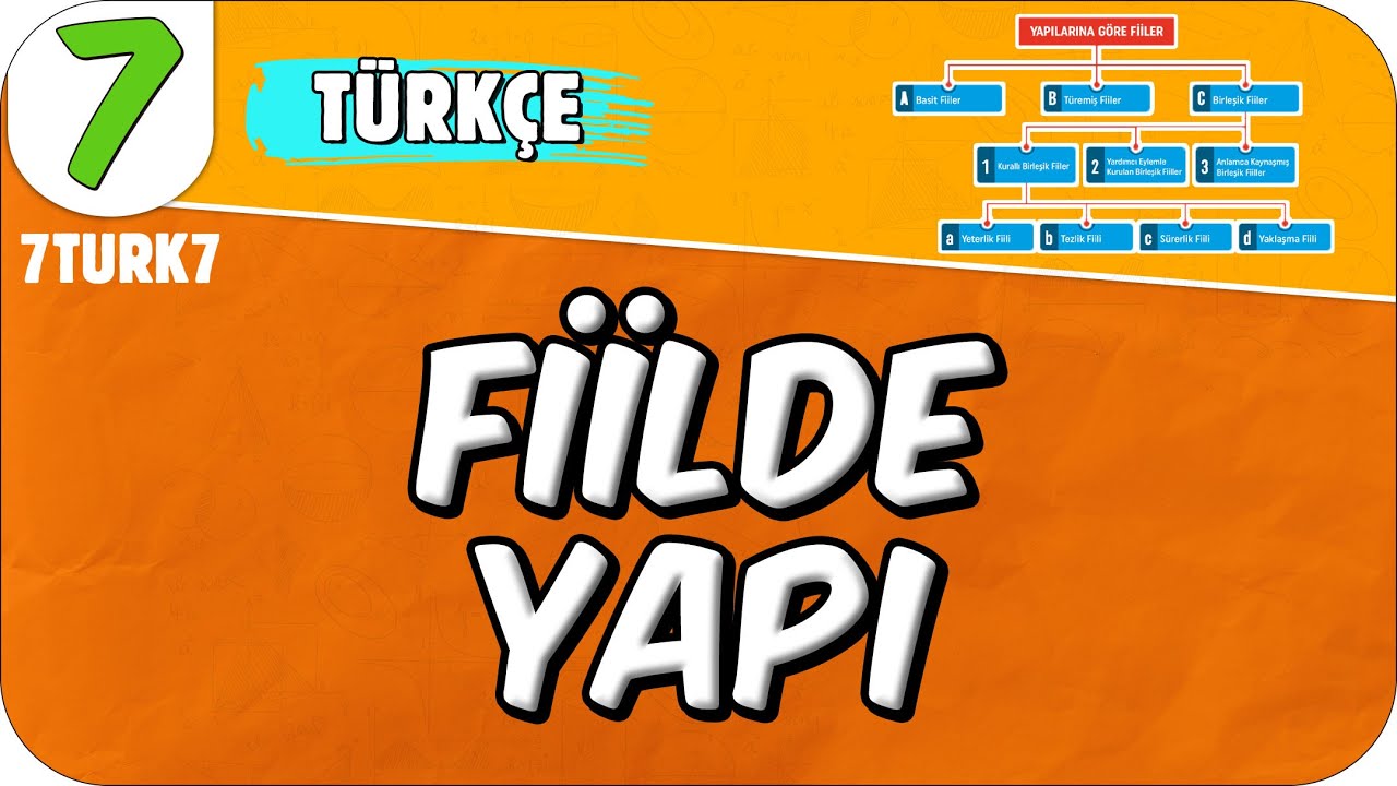 Fiilde Yapı 📙 7. Sınıf Türkçe #2025
