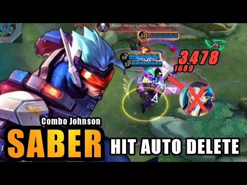 COMBO SABER INI TERLALU GAIB UNTUK DI COBA | BamzOde MLBB