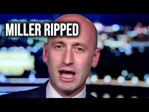 Stephen Miller BURNED After His Disastrous War Lies On Fox News Get Called Out