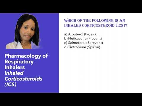 Pharmacology of Respiratory Inhalers Inhaled corticosteroids (ICS)