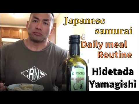 Do you know Hidetada Yamagishi's daily workout meal??【English subtitles】