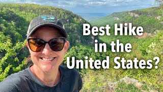 Cloudland Canyon West Rim Loop Trail - Best Hike in the US?