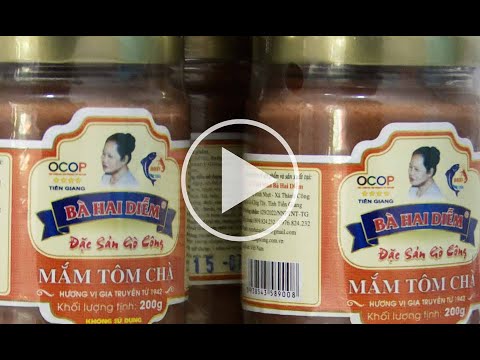 Trứ danh mắm tôm chà Gò Công | Báo Ấp Bắc Online