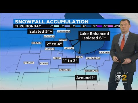 CBS 2ウェザーウォッチ（2019年11月10日午後10時 (CBS 2 Weather Watch (10 P.M., Nov. 10, 2019))