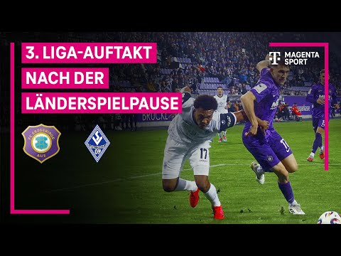 FC Erzgebirge Aue - SV Waldhof Mannheim, Highlights mit Live-Kommentar | 3. Liga | MAGENTA SPORT