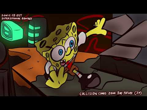 Sonic CD - Collision Chaos Zone (Bad Future) (JP) (SpongeBob SuperSponge Remix)