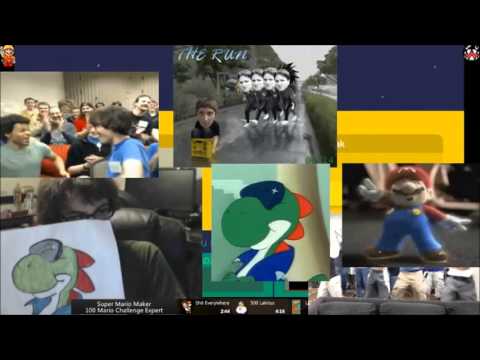 Super Mario Maker -- Hardest Level Ever Made Panga's P-Break CLEARED!