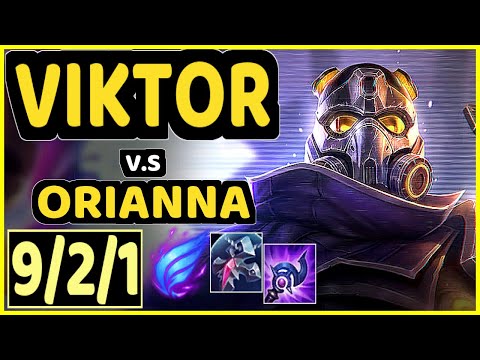 HUMANOID (VIKTOR) vs ORIANNA - 9/2/1 KDA MID CHALLENGER GAMEPLAY - EUW
