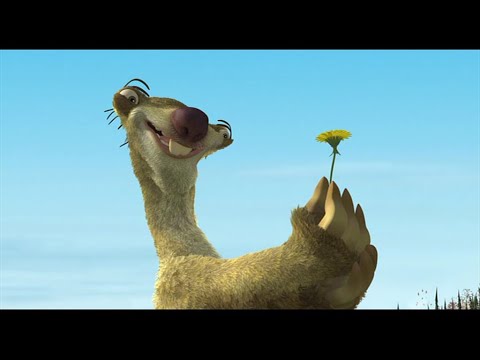 L'ERA GLACIALE - La prima scena di Sid