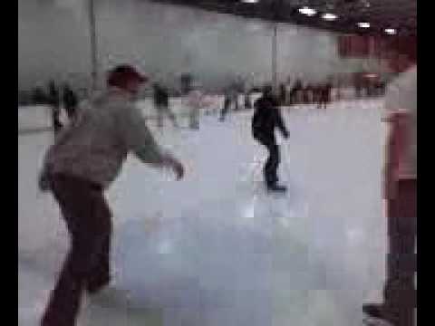 Calli and Travis figure skating part 1