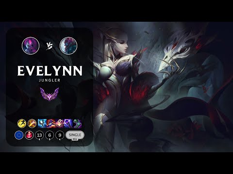 Evelynn Jungle vs Trundle - EUW Master Patch 14.1