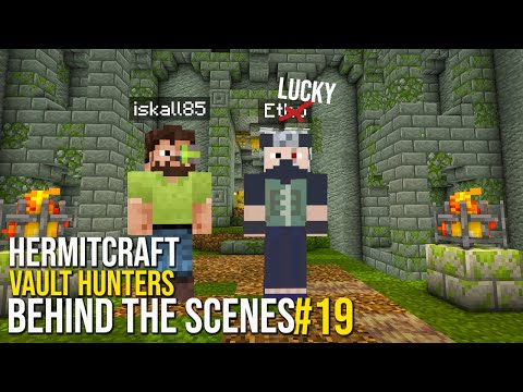 Vault Hunters HermitCraft: ETHO IS THE LUCKIEST PERSON EVER - Behind the scenes
