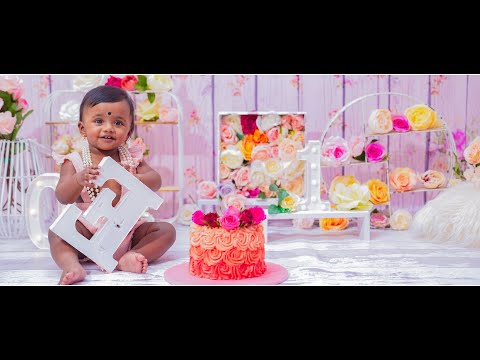 Jiyashvika's 1st Birthday cake smash  I Blueink Productions I 2023