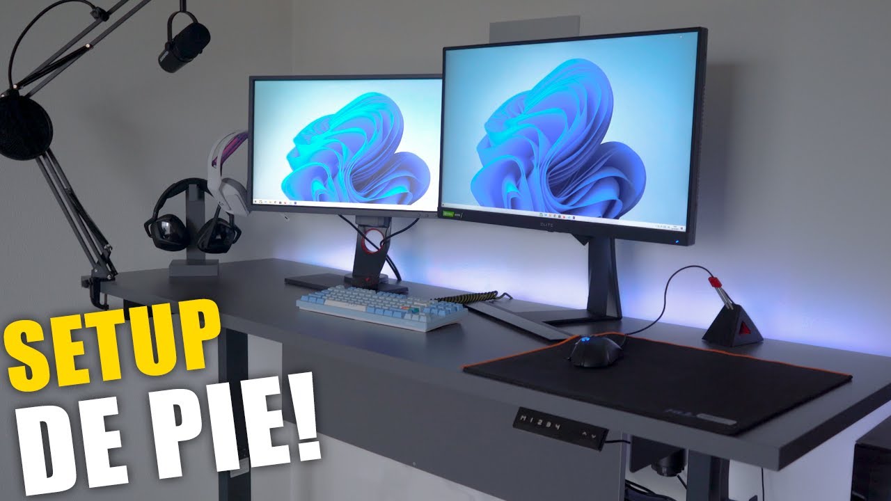 MI SETUP - Nuevo escritorio AJUSTABLE eléctricamente