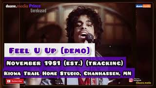 Prince Unreleased 015 | Feel U Up [demo] (1981) @duane.PrinceDMSR