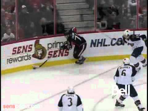Ottawa Senators vs Atlanta Thrashers Quick Highlights, November 9, 2010