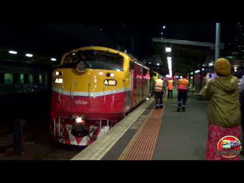 Heritage Diesels at Southern Cross | 707 Operations - The Grainlander Weekender | Comeng998 Extras