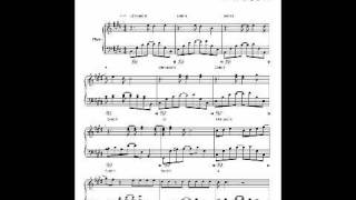 All She Knows Bruno Mars Piano sheet music