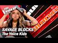 Most FUNNY BRUTAL Blocks On The Voice Kids