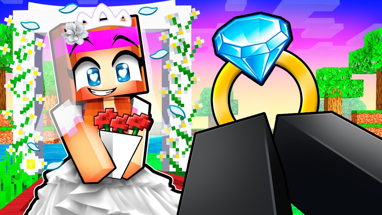 Le MARIAGE de Anna sur Minecraft !