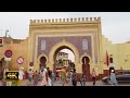 Morocco 4k Fez Old City Bab Bou Jeloud The Blue Gates Medina 1