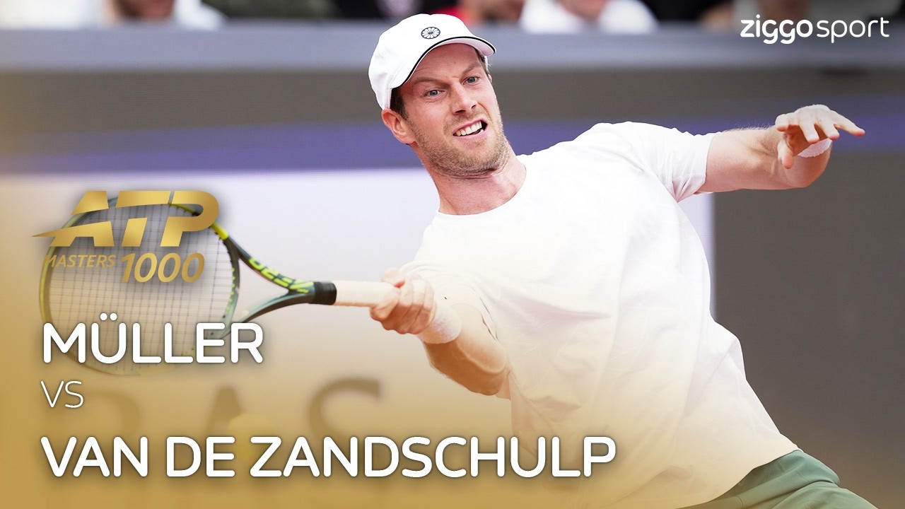 BOTIC BEGINT UITSTEKEND OP HET ITALIAANSE GRAVEL!🔥 | Müller - Van de Zandschulp | ATP Rome Open 2026
