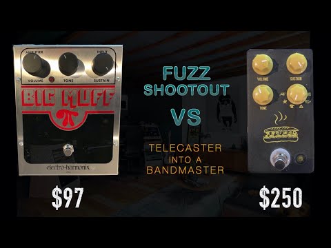 BIG MUFF FUZZ SHOOTOUT #04 BIG MUFF PI REISSUE V JHS MUFFELETTA PI