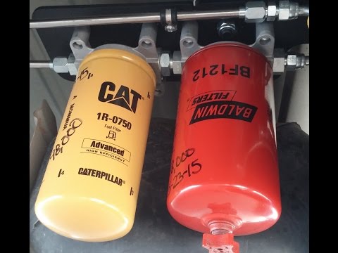 Dodge Cummins diesel fuel filter kit install