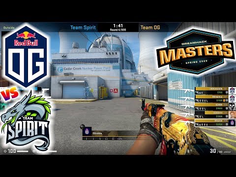 OG vs Spirit BEST MOMENTS - Nuke - DreamHack Masters Spring 2020: European Qualifier