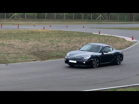 2023 Magyar Szlalom Bajnokság | Tesztnap - 2023.04.02. M-Ring | Porsche Cayman S